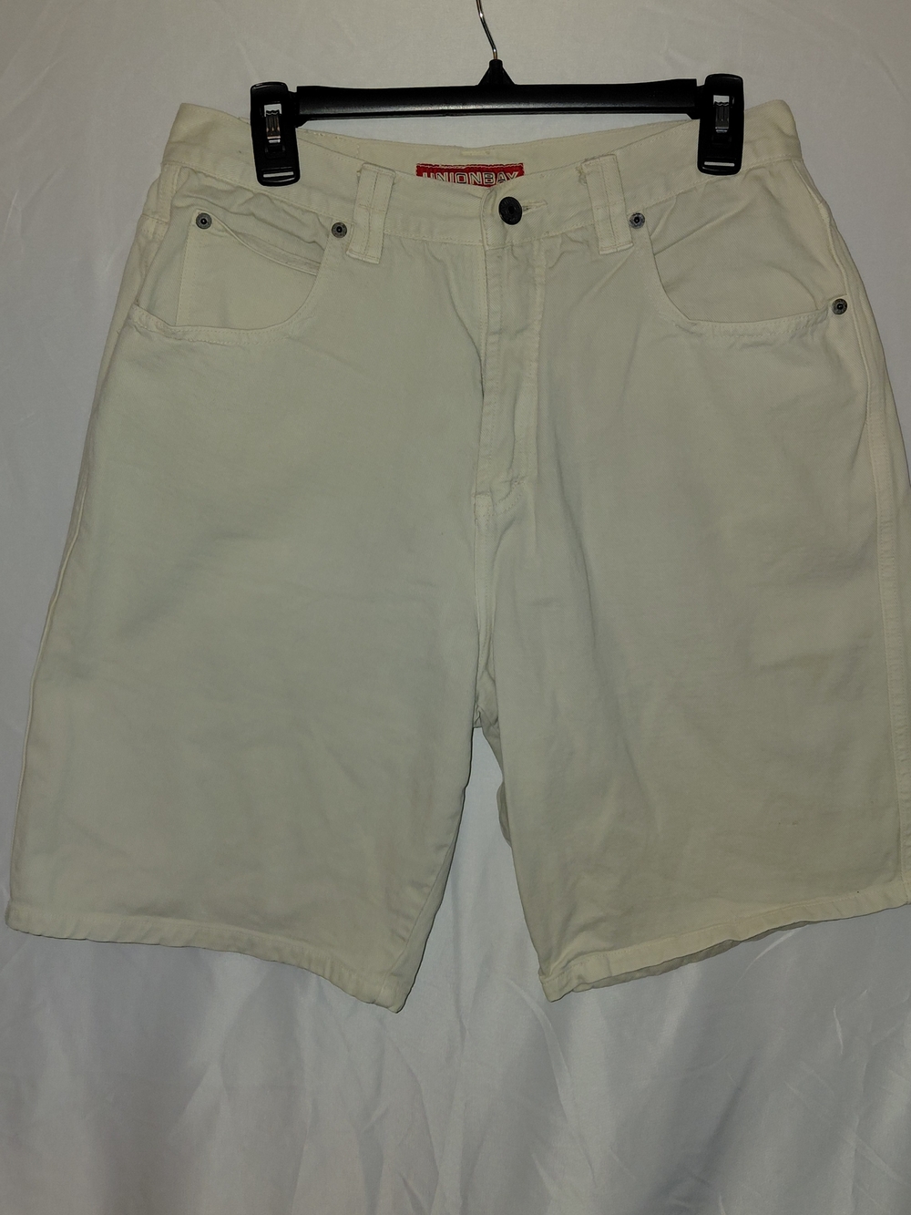 UNIONBAY High Waist White Women's Shorts #2321